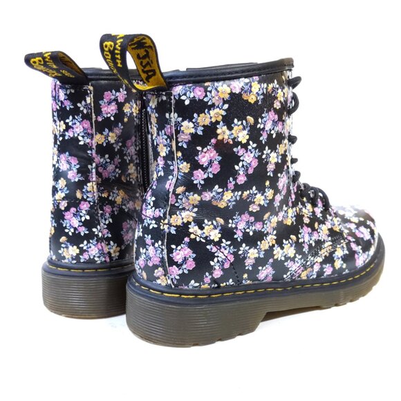 Kids Dr Martens Delaney floral boots Kids Size 2 | Size 33 UK - Picture 4 of 11